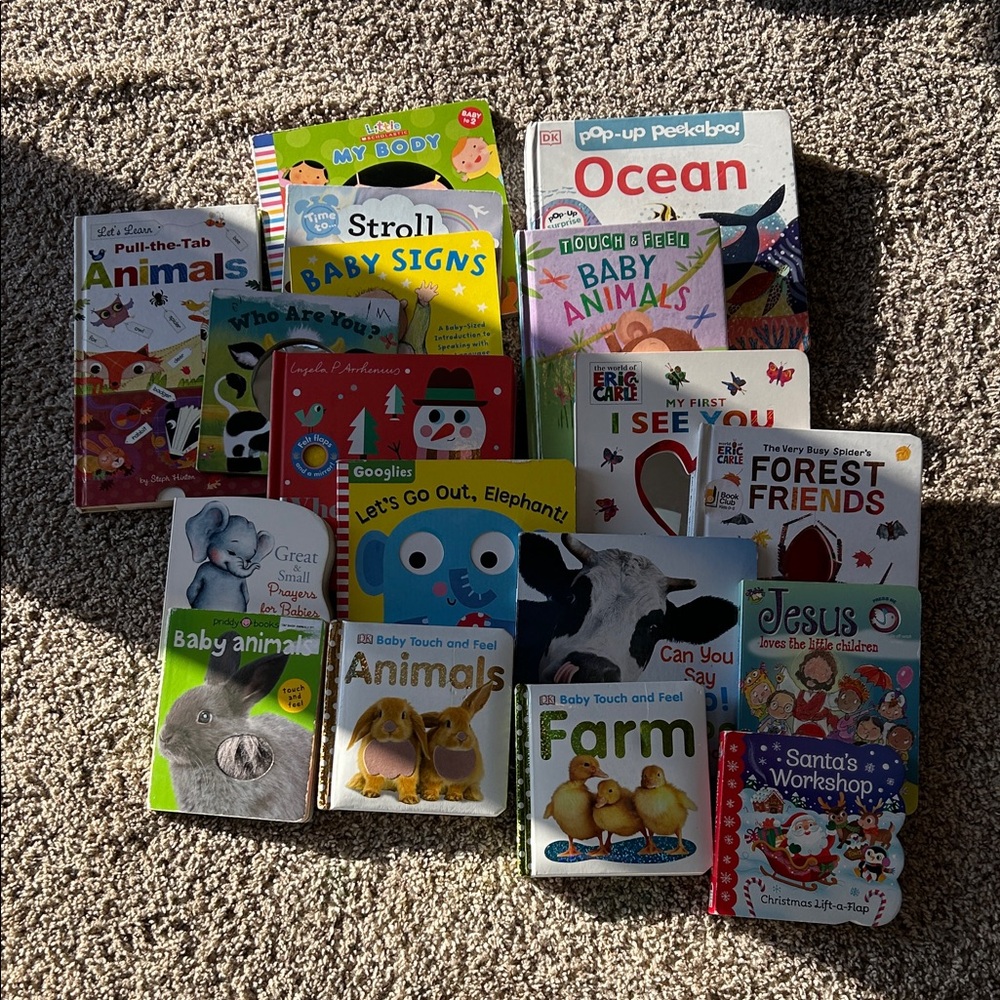 Interactive Board Book Set